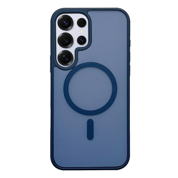 For Galaxy S25 Ultra 5G Frosted Skin Feel MagSafe Phone Case(Dark Blue)
For Galaxy S25 Ultra 5G Frosted Skin Feel MagSafe Phone Case(Dark Blue)