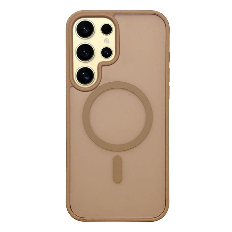 For Galaxy S24 Ultra 5G Frosted Skin Feel MagSafe Phone Case(Desert Gold)
For Galaxy S24 Ultra 5G Frosted Skin Feel MagSafe Phone Case(Desert Gold)