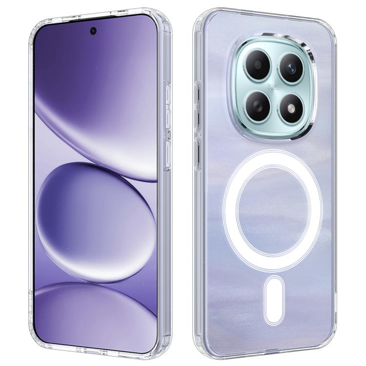 For Redmi Note 15 5G / 4G Global 164mm MagSafe Clear Acrylic PC Hybrid TPU Phone Case(Transparent)
For Redmi Note 15 5G / 4G Global 164mm MagSafe Clear Acrylic PC Hybrid TPU Phone Case(Transparent)