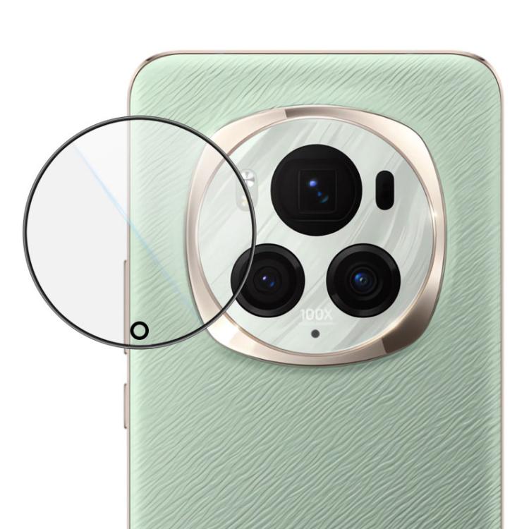 For Honor Magic6 Pro LeReach TF Series Snap Version HD Wear-Resistant Camera Lens Glass Film(Clear with Black Frame)