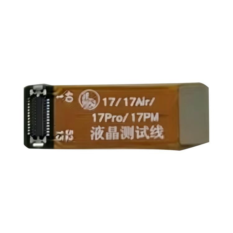 For iPhone 17 Pro Max / 17 Pro / 17 / Air LCD Test Flex Cable, Short Style
For iPhone 17 Pro Max / 17 Pro / 17 / Air LCD Test Flex Cable, Short Style