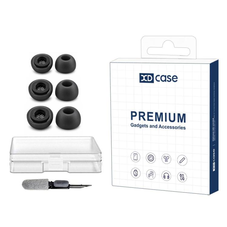 For Anker Soundcore Liberty 4/4 NC/4 Pro/3 Pro XDcase 3 Pairs Replacement Silicone Ear Tips Kit, S/M/L Size, Cleaning Brush Color Random(Black)
For Anker Soundcore Liberty 4/4 NC/4 Pro/3 Pro XDcase 3 Pairs Replacement Silicone Ear Tips Kit, S/M/L Size, Cleaning Brush Color Random(Black)
