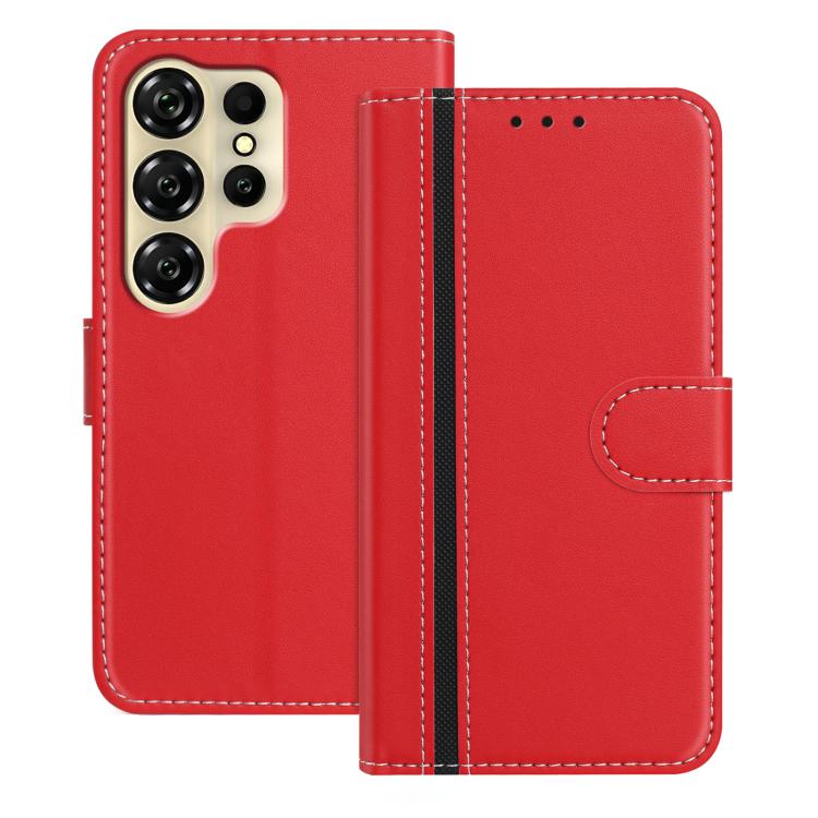 For Oukitel C26 Color Block Card Slots Vegan Leather Phone Case(Red)
For Oukitel C26 Color Block Card Slots Vegan Leather Phone Case(Red)