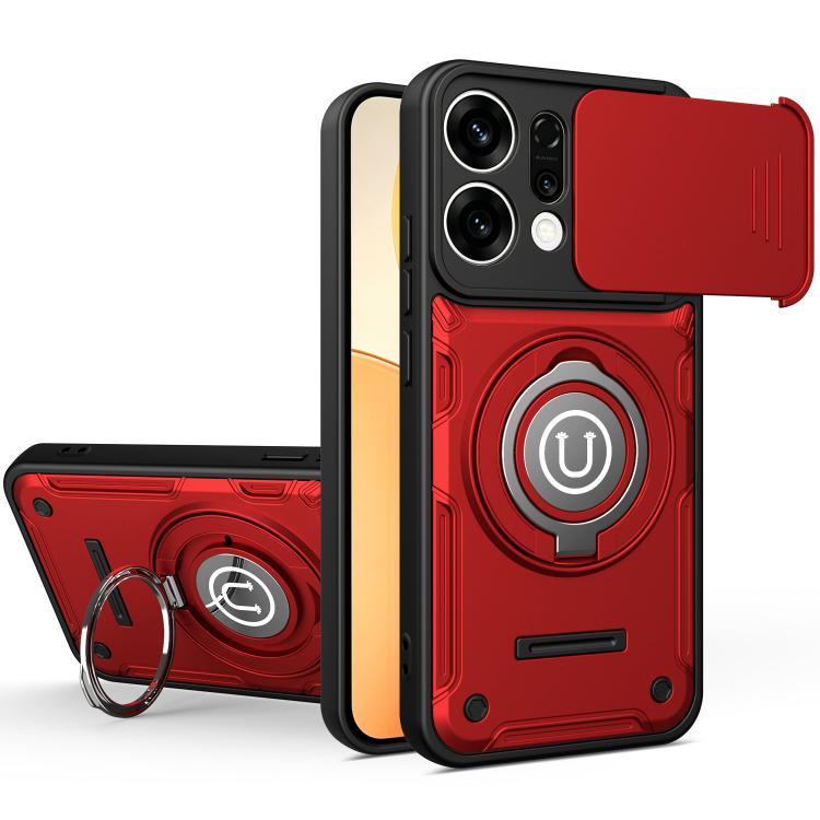 For OPPO Reno14 5G Global Sliding Camshield Holder Magnetic Phone Case(Red)
For OPPO Reno14 5G Global Sliding Camshield Holder Magnetic Phone Case(Red)