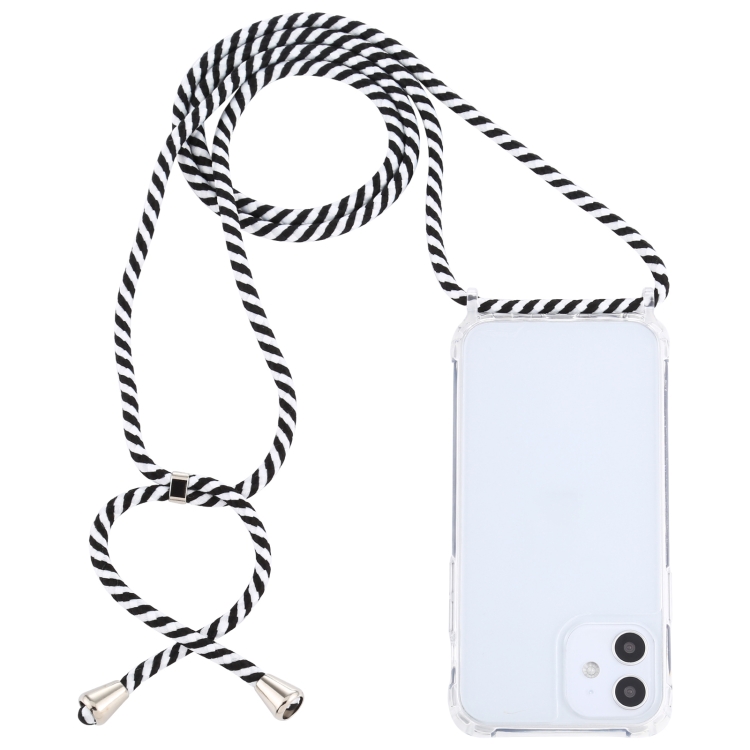 For iPhone 12 mini Transparent Acrylic Airbag Shockproof Phone Protective Case with Lanyard (Zebra)
For iPhone 12 mini Transparent Acrylic Airbag Shockproof Phone Protective Case with Lanyard (Zebra)