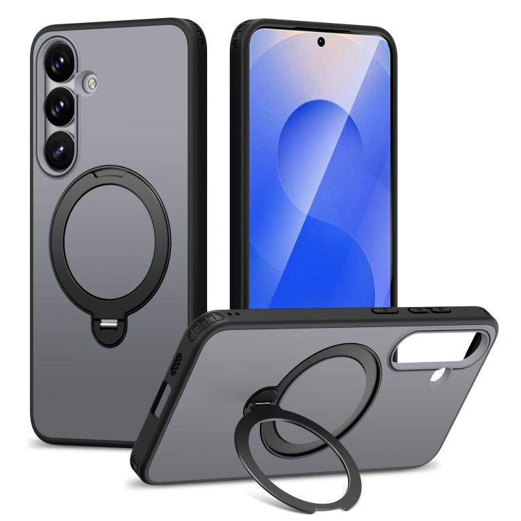 For Galaxy S24 5G / S25 5G Rotating Holder TPU + PC Magnetic Shockproof Phone Case(Black)
For Galaxy S24 5G / S25 5G Rotating Holder TPU + PC Magnetic Shockproof Phone Case(Black)