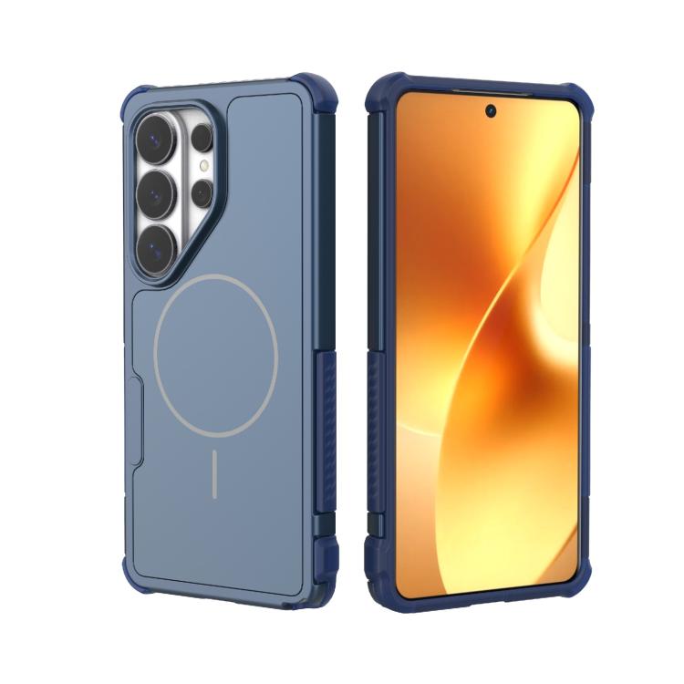 For Galaxy S26 Ultra 5G Heat Dissipation Air Shockproof TPU + PC Magsafe Phone Case(Blue)
For Galaxy S26 Ultra 5G Heat Dissipation Air Shockproof TPU + PC Magsafe Phone Case(Blue)