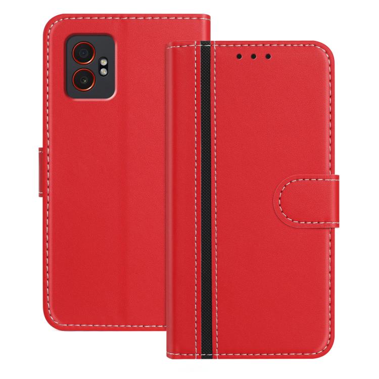 For Galaxy XCover7 Pro Color Block Card Slots Vegan Leather Phone Case(Red)
For Galaxy XCover7 Pro Color Block Card Slots Vegan Leather Phone Case(Red)