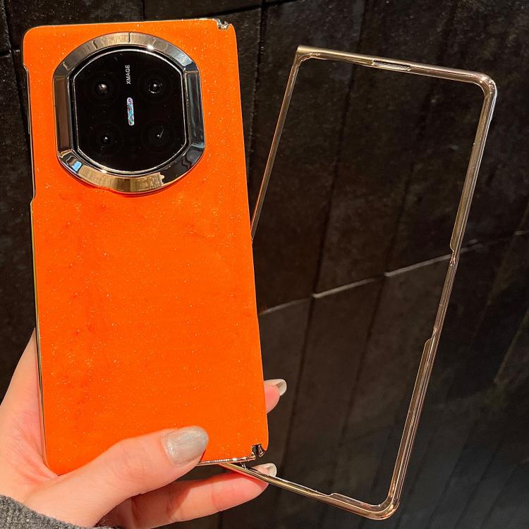 For Huawei Mate X7 Starry Sparkle Orange Shockproof Phone Case with Frame
For Huawei Mate X7 Starry Sparkle Orange Shockproof Phone Case with Frame