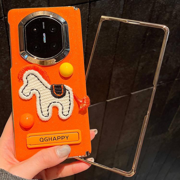 For Huawei Mate X7 Starry Sparkle Orange Round Ball Pony Phone Case with Frame
For Huawei Mate X7 Starry Sparkle Orange Round Ball Pony Phone Case with Frame