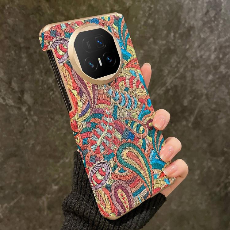 For Huawei Mate X7 Paisley Embroidery Pattern Shockproof Phone Case(Red)
For Huawei Mate X7 Paisley Embroidery Pattern Shockproof Phone Case(Red)