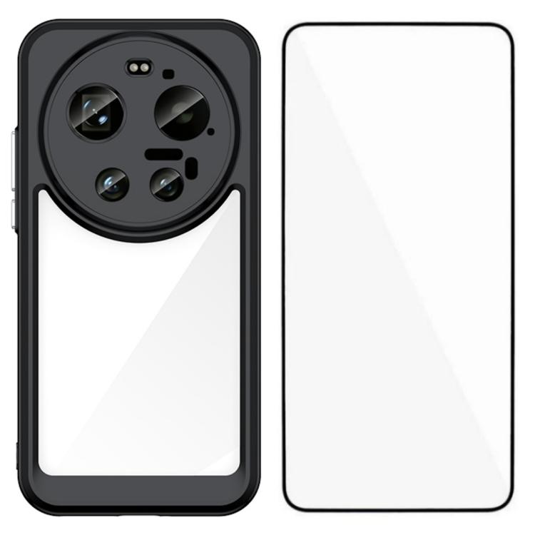 For Xiaomi 17 Ultra WANLONFENG Electroplated Buttons TPU Acrylic Phone Case with Screen Protector(Black)
For Xiaomi 17 Ultra WANLONFENG Electroplated Buttons TPU Acrylic Phone Case with Screen Protector(Black)