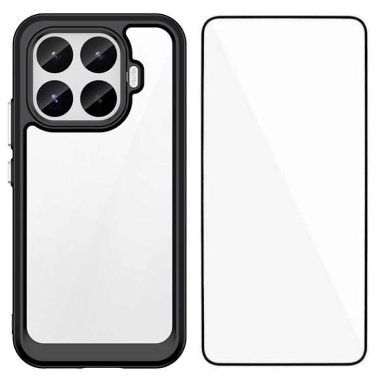 For Xiaomi 17T 5G WANLONFENG Electroplated Buttons TPU Acrylic Phone Case with Screen Protector(Black)
For Xiaomi 17T 5G WANLONFENG Electroplated Buttons TPU Acrylic Phone Case with Screen Protector(Black)