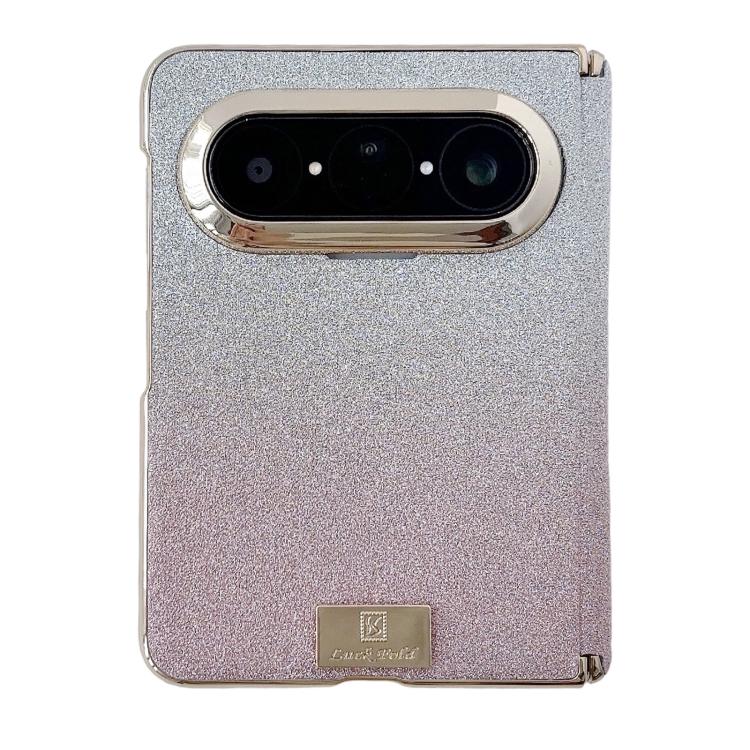 For Huawei Pura X Max Nameplate Electroplated Dual-Hinge Gradient Glitter PC Phone Case(Gradient Pink)
For Huawei Pura X Max Nameplate Electroplated Dual-Hinge Gradient Glitter PC Phone Case(Gradient Pink)