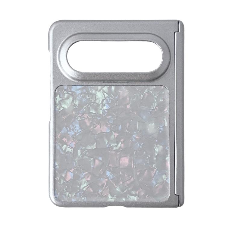 For Huawei Pura X Max Shell Pattern Painted Silver Magnetic Dual-Hinge PC Phone Case(Colorful White)
For Huawei Pura X Max Shell Pattern Painted Silver Magnetic Dual-Hinge PC Phone Case(Colorful White)