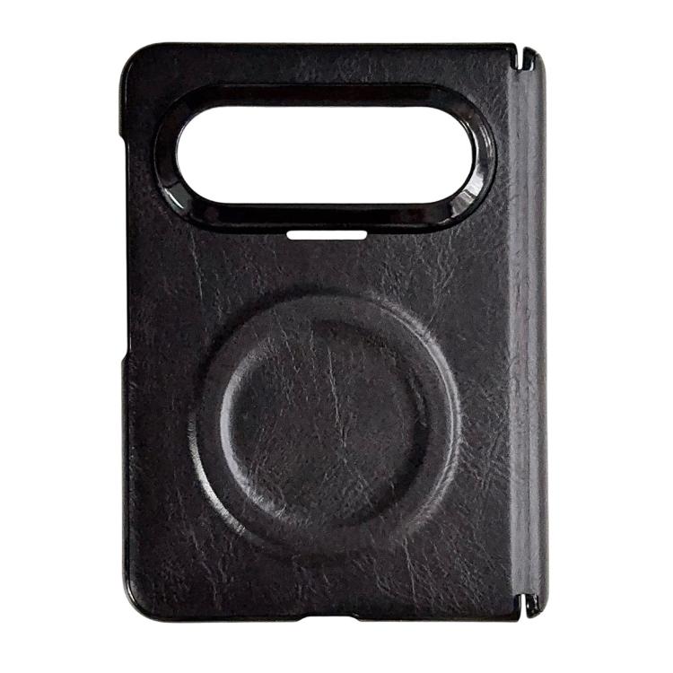 For Huawei Pura X Max Solid-Color Crazy Horse Leather-Texture Magnetic-Hinge Magnetic Ring PC Phone Case(Black)
For Huawei Pura X Max Solid-Color Crazy Horse Leather-Texture Magnetic-Hinge Magnetic Ring PC Phone Case(Black)