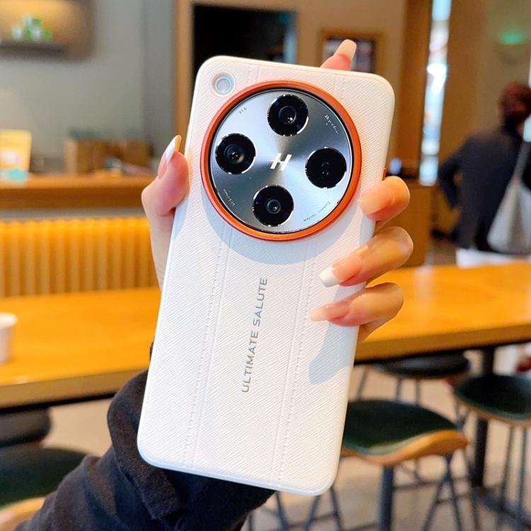 For OPPO Find X8 Pro Metal Camera Lens Frame Buttons Vegan Leather Phone Case(White)
For OPPO Find X8 Pro Metal Camera Lens Frame Buttons Vegan Leather Phone Case(White)