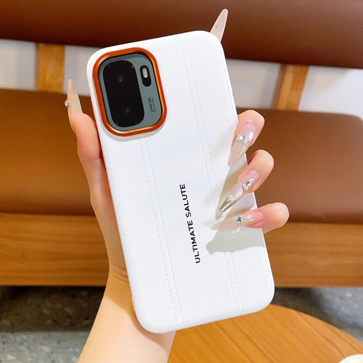 For OnePlus Ace 6 Ultra Metal Camera Lens Frame Buttons Vegan Leather Phone Case(White)
For OnePlus Ace 6 Ultra Metal Camera Lens Frame Buttons Vegan Leather Phone Case(White)