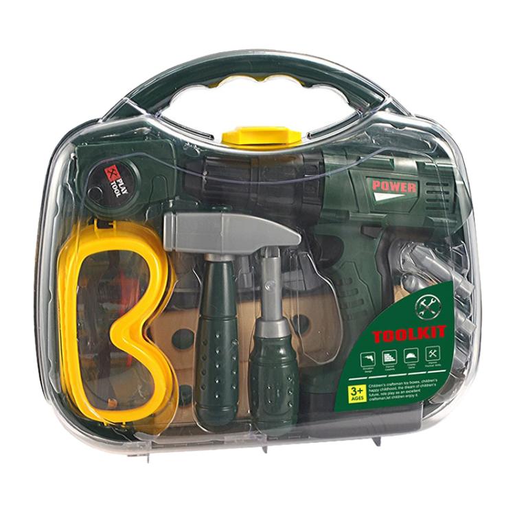 Children Pretend Play DIY Simulation Electric Drill Tool Set(Green)
Children Pretend Play DIY Simulation Electric Drill Tool Set(Green)