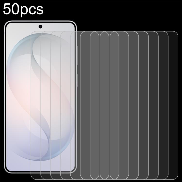 For Galaxy S26 FE 5G 50pcs 0.18mm High Aluminum Tempered Glass Film, Support Fingerprint Unlocking
For Galaxy S26 FE 5G 50pcs 0.18mm High Aluminum Tempered Glass Film, Support Fingerprint Unlocking