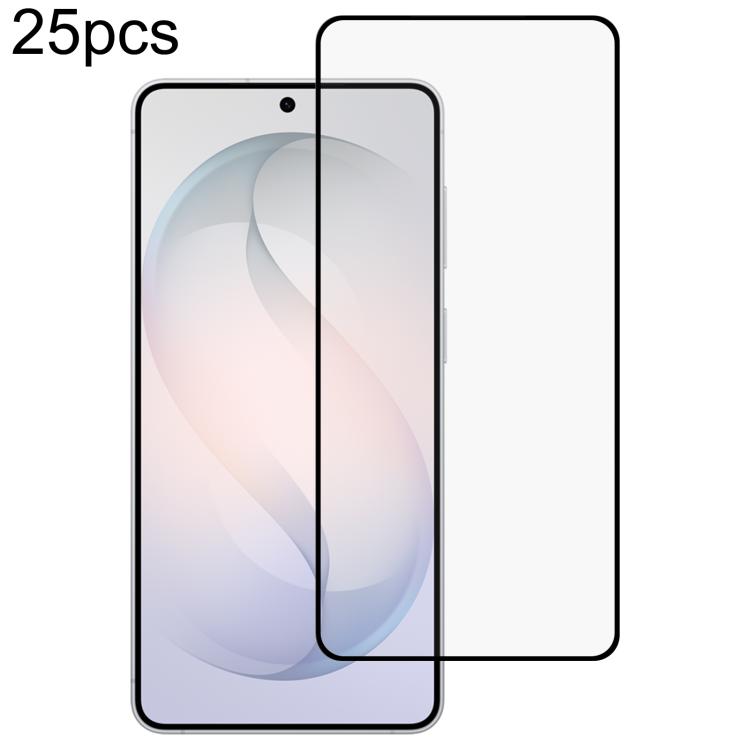 For Galaxy S26 FE 5G 25pcs High Aluminum Full Screen Silk Printing Tempered Glass Film, Support Fingerprint Unlocking
For Galaxy S26 FE 5G 25pcs High Aluminum Full Screen Silk Printing Tempered Glass Film, Support Fingerprint Unlocking