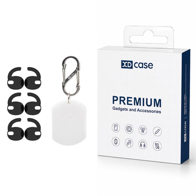 For Galaxy Buds3 / 3 Pro XDcase 3 Pairs Silicone Anti-slip Sports Ear Caps with Storage Case & Carabiner(Black)
For Galaxy Buds3 / 3 Pro XDcase 3 Pairs Silicone Anti-slip Sports Ear Caps with Storage Case & Carabiner(Black)