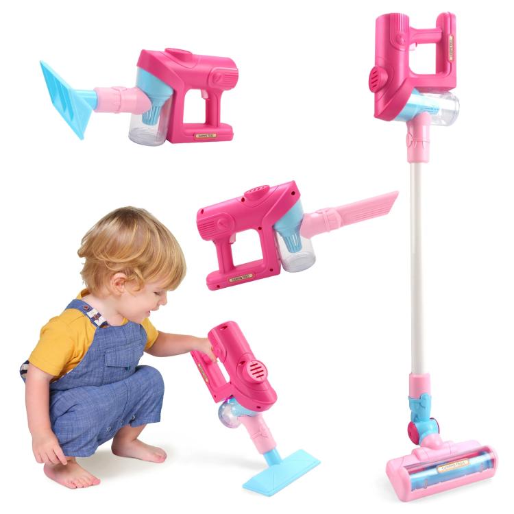 Children Pretend Play Electric Simulation Sound and Light Vacuum Cleaner(Pink)
Children Pretend Play Electric Simulation Sound and Light Vacuum Cleaner(Pink)