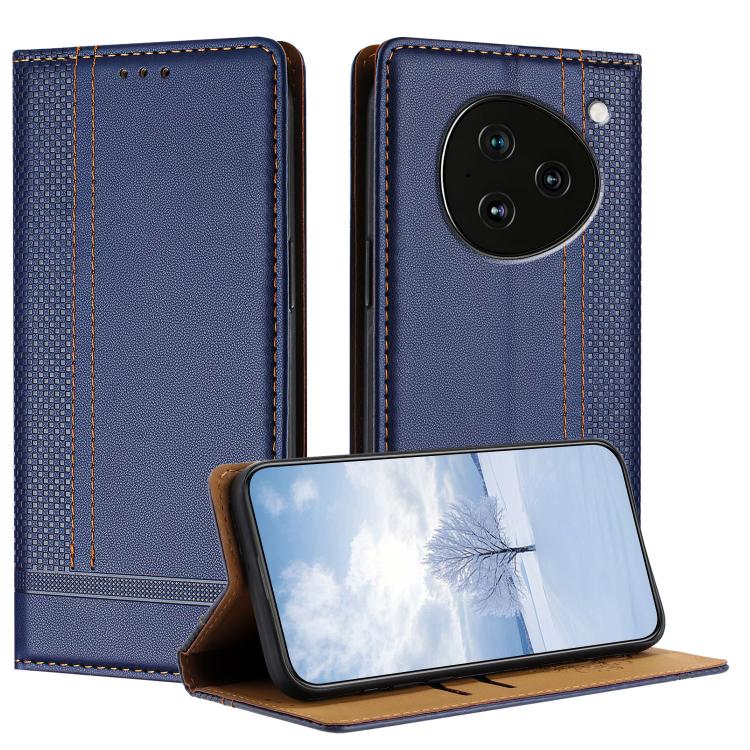 For ZTE Nubia M153 Stitching Design Scratch-Resistant Vegan Leather Phone Case(Blue)
For ZTE Nubia M153 Stitching Design Scratch-Resistant Vegan Leather Phone Case(Blue)