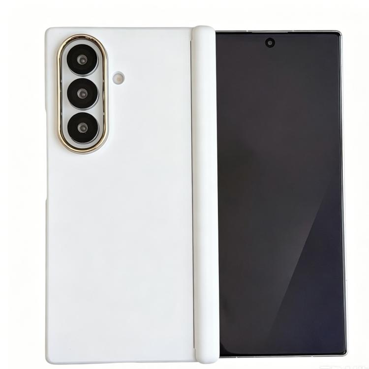 For Galaxy Z Fold7 5G Lens-Frame Shield Skin Feel Central Axis Dual Magnetic PC Phone Case(White)
For Galaxy Z Fold7 5G Lens-Frame Shield Skin Feel Central Axis Dual Magnetic PC Phone Case(White)