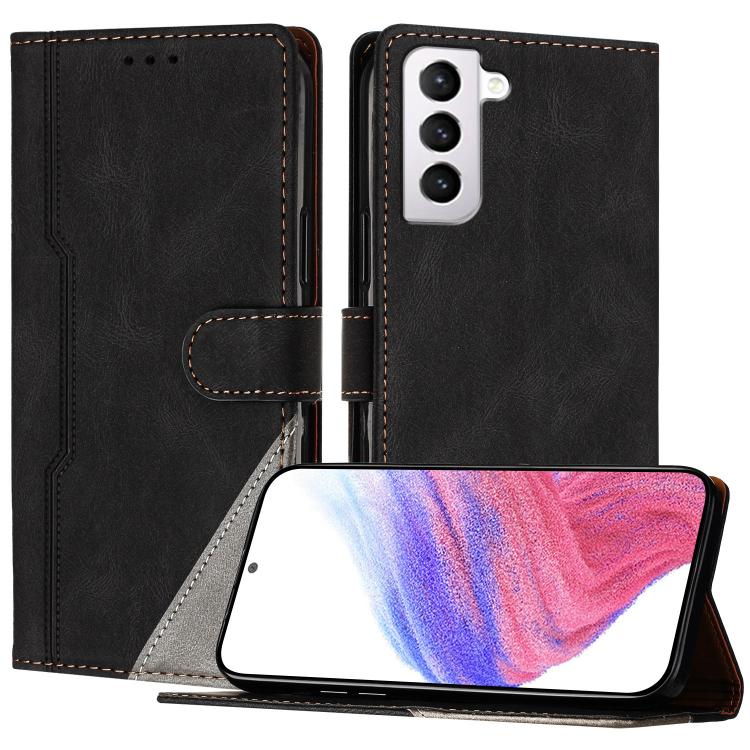 For Galaxy S21 5G Color Matching Buckle Clasp Vegan Leather Phone Case(Black)
For Galaxy S21 5G Color Matching Buckle Clasp Vegan Leather Phone Case(Black)
