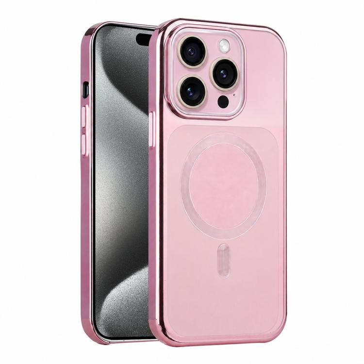 For iPhone 15 Pro Max Flowing Gold Phantom Magnetic Shockproof Phone Case(Pink)
For iPhone 15 Pro Max Flowing Gold Phantom Magnetic Shockproof Phone Case(Pink)