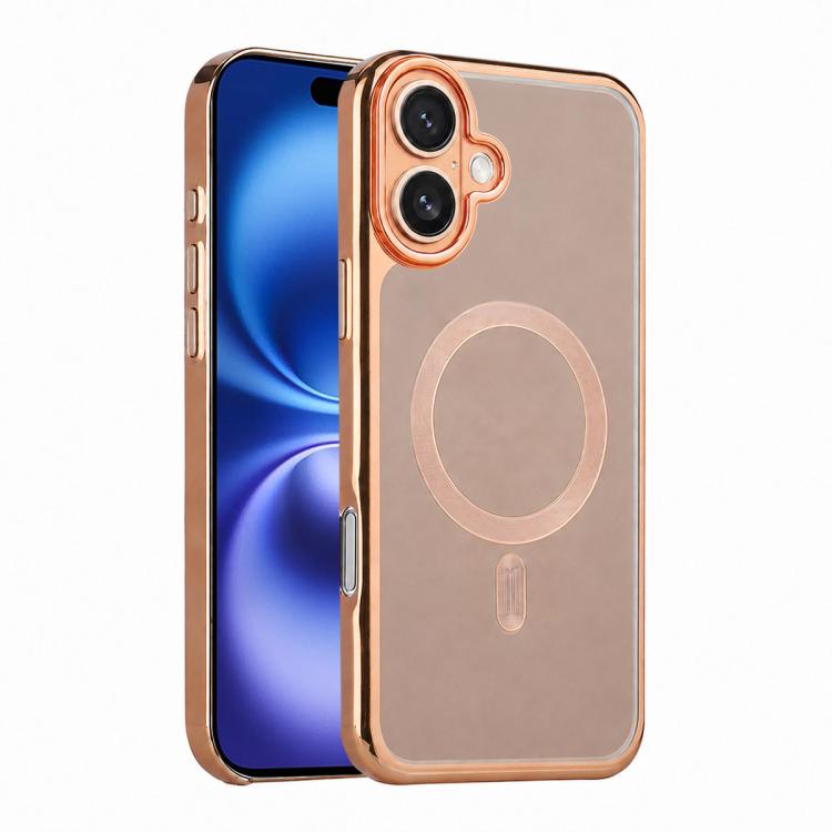 For iPhone 16 Flowing Gold Phantom Magnetic Shockproof Phone Case(Brown)
For iPhone 16 Flowing Gold Phantom Magnetic Shockproof Phone Case(Brown)