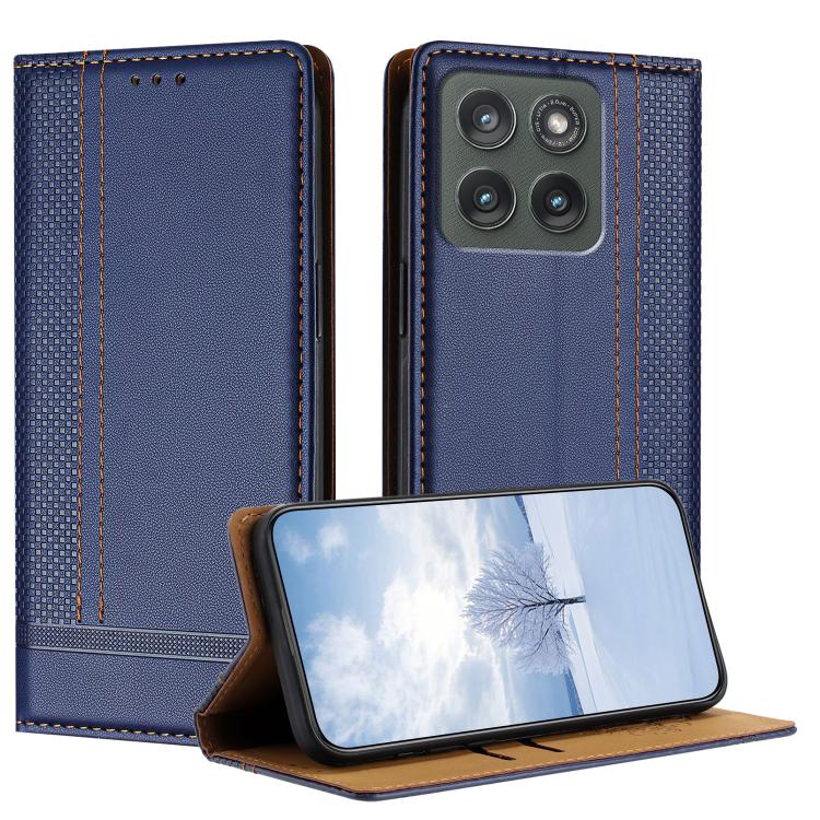 For Motorola Edge 5G 2026 Stitching Design Scratch-Resistant Vegan Leather Phone Case(Blue)
For Motorola Edge 5G 2026 Stitching Design Scratch-Resistant Vegan Leather Phone Case(Blue)