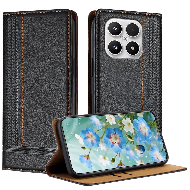 For Xiaomi 17 Stitching Design Scratch-Resistant Vegan Leather Phone Case(Black)
For Xiaomi 17 Stitching Design Scratch-Resistant Vegan Leather Phone Case(Black)