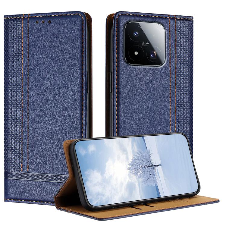 For Xiaomi 17 Max 5G Stitching Design Scratch-Resistant Vegan Leather Phone Case(Blue)
For Xiaomi 17 Max 5G Stitching Design Scratch-Resistant Vegan Leather Phone Case(Blue)