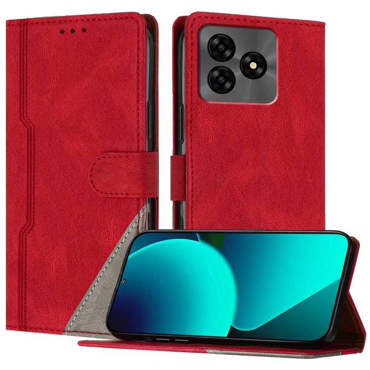 For Umidigi G5 Color Matching Buckle Clasp Vegan Leather Phone Case(Red)
For Umidigi G5 Color Matching Buckle Clasp Vegan Leather Phone Case(Red)