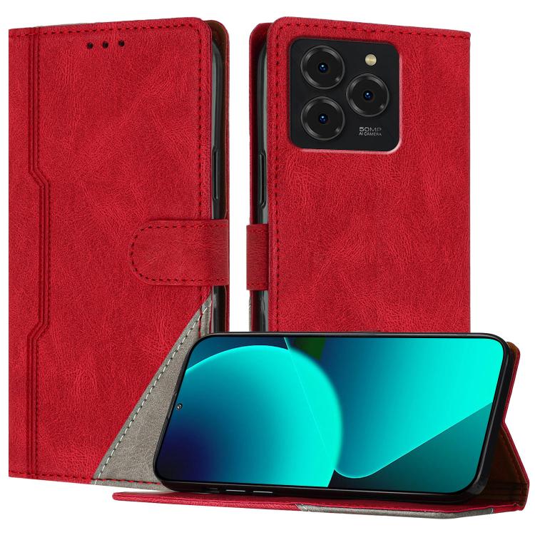 For Ulefone Note 20 Pro Color Matching Buckle Clasp Vegan Leather Phone Case(Red)
For Ulefone Note 20 Pro Color Matching Buckle Clasp Vegan Leather Phone Case(Red)