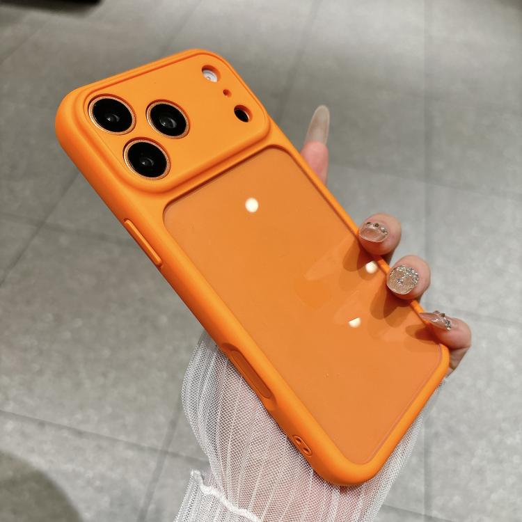 For iPhone 17 Pro Max Change to 17 Pro Soft Gauze Transparent Acrylic Phone Case(Orange)
For iPhone 17 Pro Max Change to 17 Pro Soft Gauze Transparent Acrylic Phone Case(Orange)