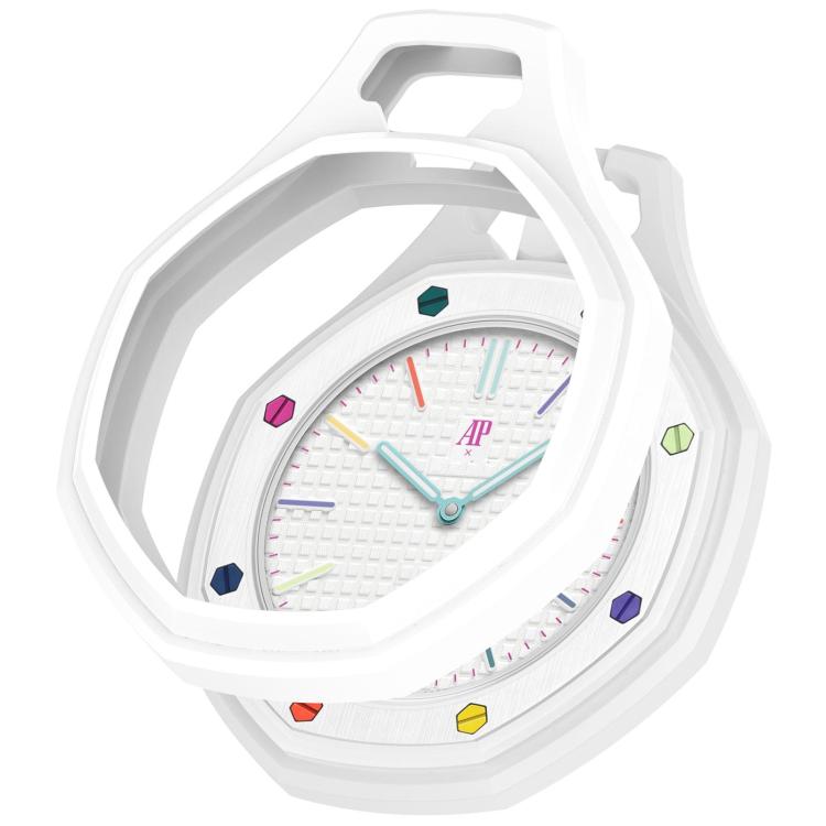 For Swatch Royal Pop xDfind Full-Coverage Silicone Pocket Watch Case(White)
For Swatch Royal Pop xDfind Full-Coverage Silicone Pocket Watch Case(White)