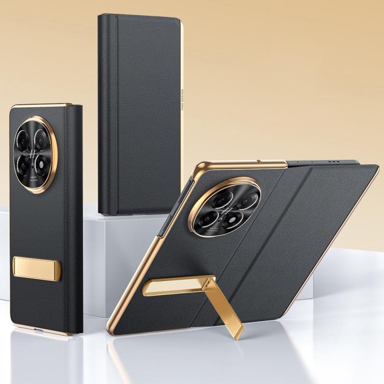 For OPPO Find N5 5G Metal Bar-Type Holder Genuine Leather Electroplated Phone Case(Black)
For OPPO Find N5 5G Metal Bar-Type Holder Genuine Leather Electroplated Phone Case(Black)