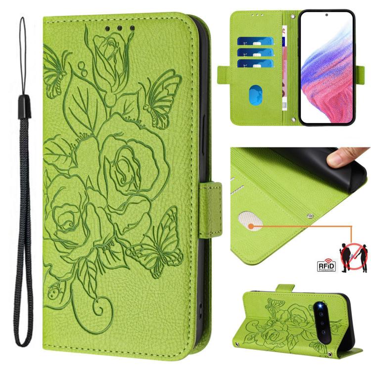 For Natural Ai Phone 5G Embossed Rose RFID Anti-theft Leather Phone Case(Green)
For Natural Ai Phone 5G Embossed Rose RFID Anti-theft Leather Phone Case(Green)