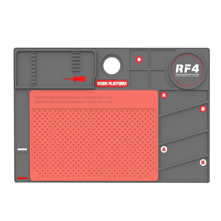 RF4 RF-PO2 High Temperature Anti-Slip Repair Silicone Pad(Grey + Red)
RF4 RF-PO2 High Temperature Anti-Slip Repair Silicone Pad(Grey + Red)