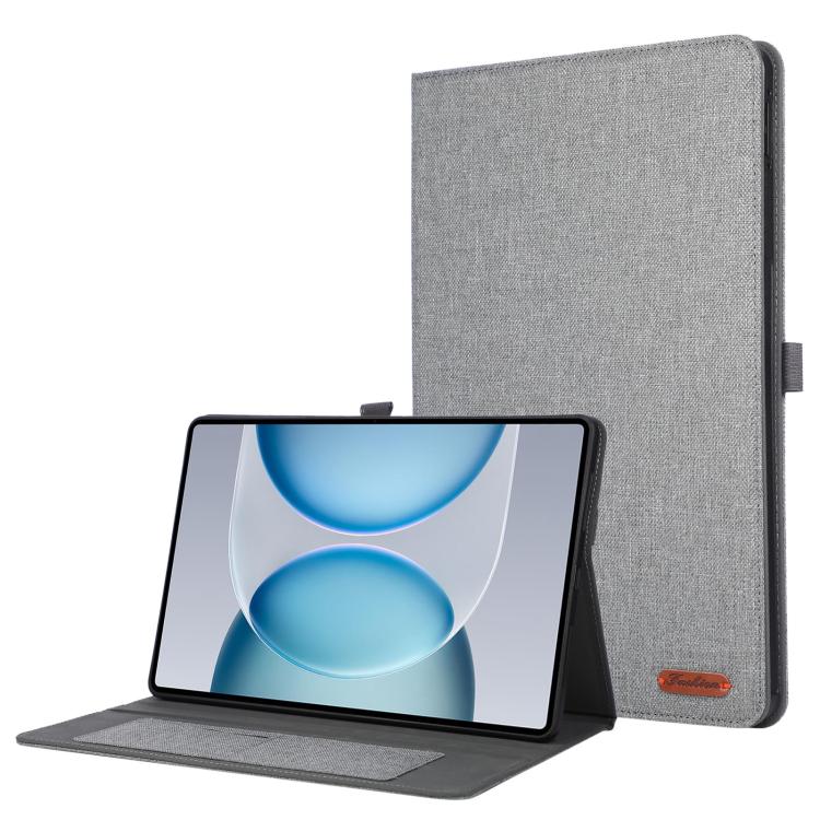 For Honor MagicPad4 / 3 Pro 12.3 2026 Fabric Texture Horizontal Flip Leather Tablet Case with Hand Strap(Grey)
For Honor MagicPad4 / 3 Pro 12.3 2026 Fabric Texture Horizontal Flip Leather Tablet Case with Hand Strap(Grey)