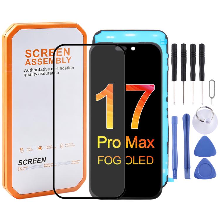 For iPhone 17 Pro Max HXL FOG OLED Screen
For iPhone 17 Pro Max HXL FOG OLED Screen