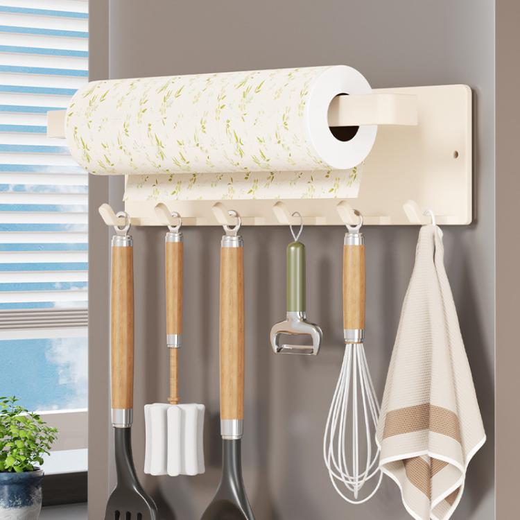 No-drill Magnetic Kitchen Paper Towel Storage Rack Holder with Hook(White)
No-drill Magnetic Kitchen Paper Towel Storage Rack Holder with Hook(White)
