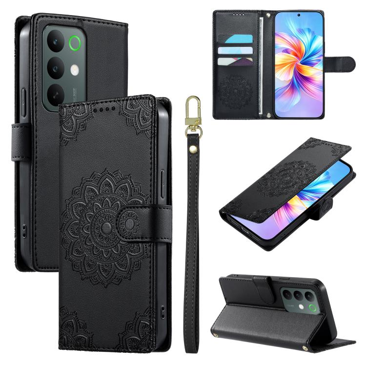 For Realme C100 4G Totem Embossed Magnetic Closure Vegan Leather Phone Case with Strap(Black)
For Realme C100 4G Totem Embossed Magnetic Closure Vegan Leather Phone Case with Strap(Black)