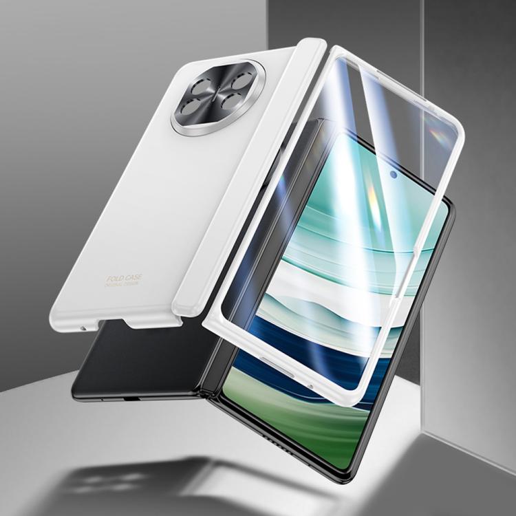For Huawei Mate X5 Spray-Coated PC Spring Hinge Integrated Film Phone Case(White)
For Huawei Mate X5 Spray-Coated PC Spring Hinge Integrated Film Phone Case(White)