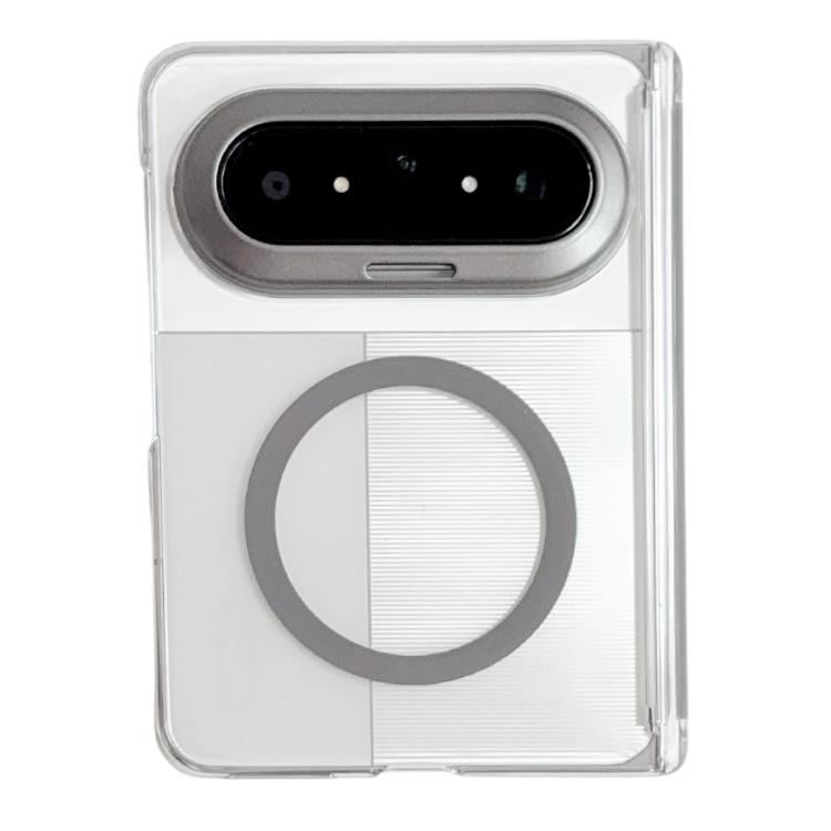 For Huawei Pura X Max Mirror Shield Ice Mist Series Central Axis Magnetic Phone Case(Transparent Black)
For Huawei Pura X Max Mirror Shield Ice Mist Series Central Axis Magnetic Phone Case(Transparent Black)