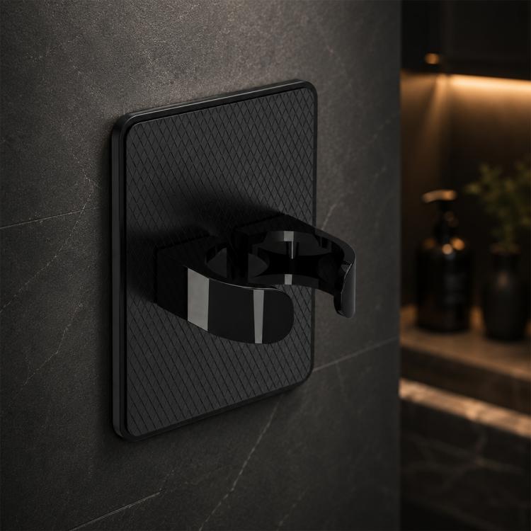 No-drill Comb Holder Wall Mount Storage Rack(Black)
No-drill Comb Holder Wall Mount Storage Rack(Black)