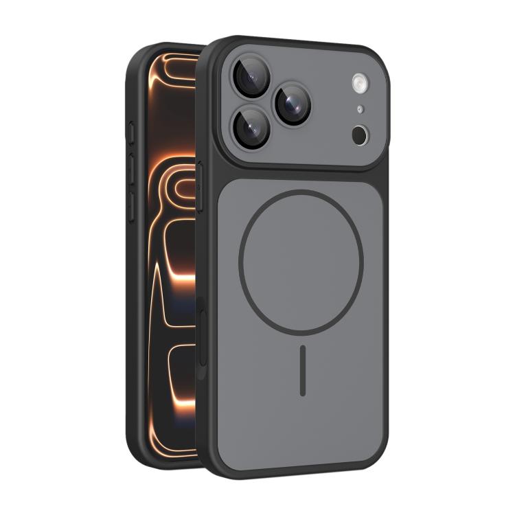 For iPhone 17 Pro Max Shield Contrast Color Magnetic Phone Case with Lens Protector(Black)
For iPhone 17 Pro Max Shield Contrast Color Magnetic Phone Case with Lens Protector(Black)